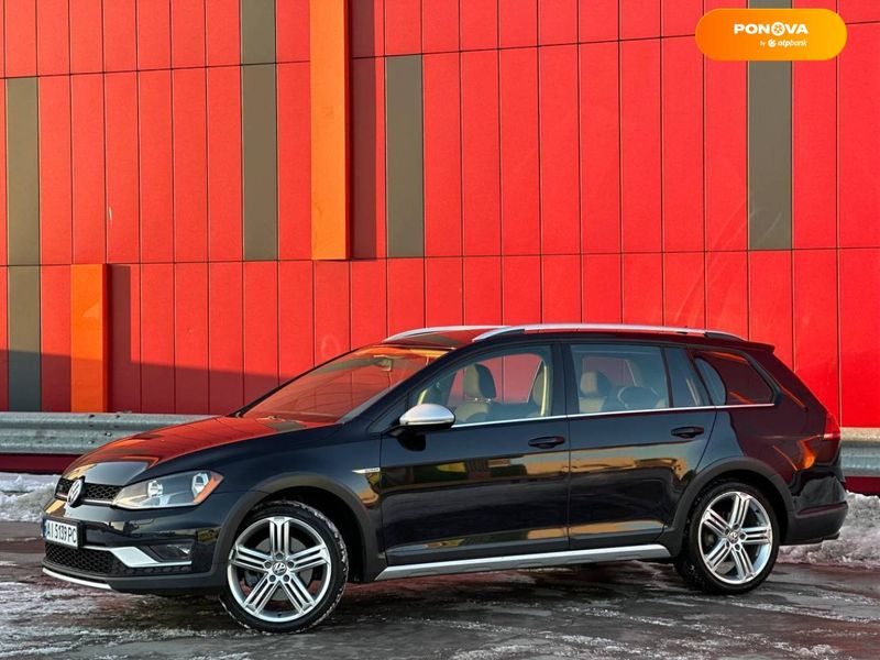 Volkswagen Golf Alltrack, 2017, Бензин, 1.8 л., 130 тис. км, Універсал, Чорний, Київ 13727 фото