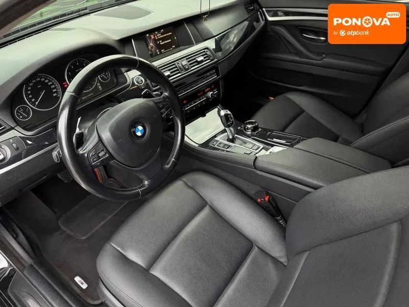 BMW 5 Series, 2016 г., Бензин, 102 тыс. км, Седан, Чорный, Кривой Рог AT-10406990 фото