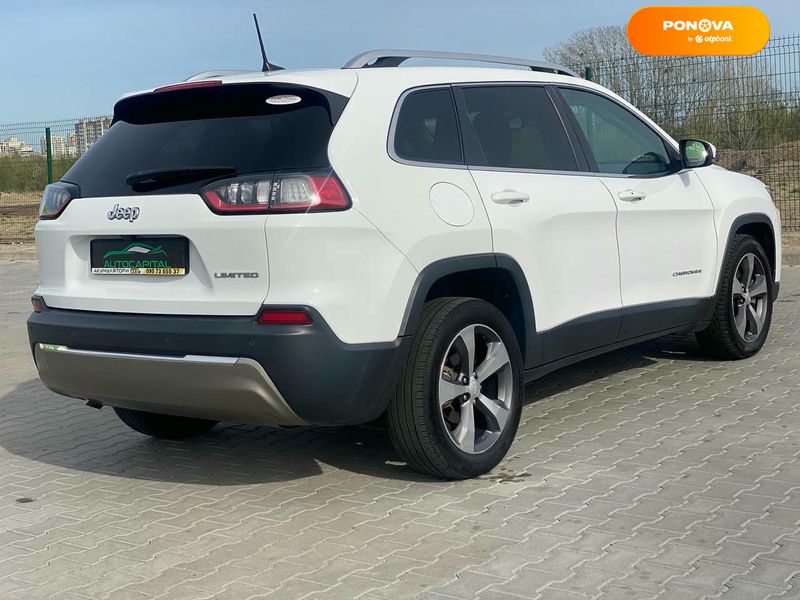 Jeep Cherokee, 2018, Бензин, 2.4 л., 137 тис. км, Позашляховик / Кросовер, Білий, Київ 109318 фото