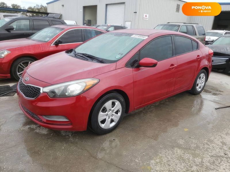 Kia Forte, 2016, Бензин, 1.8 л., 130 тыс. км, Седан, Красный, Мукачево Cars-EU-US-KR-41370 фото