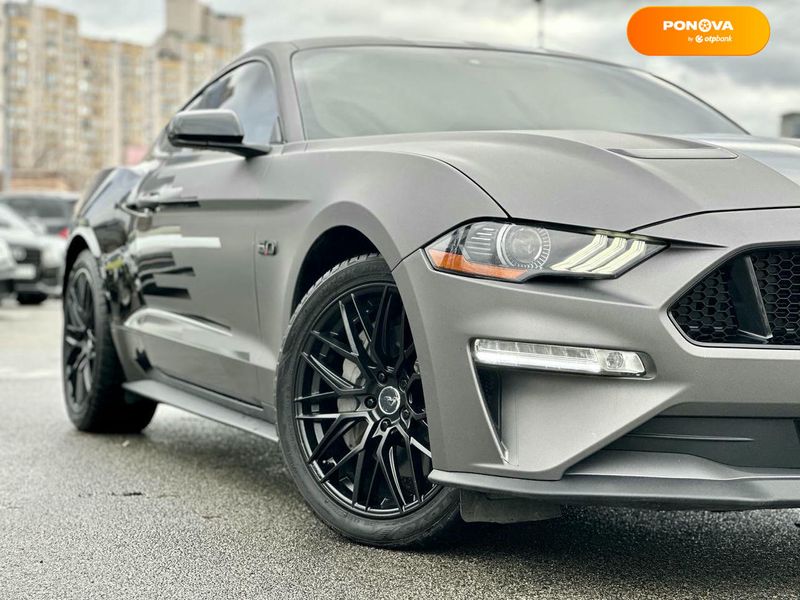 Ford Mustang, 2018, Бензин, 4.95 л., 13 тис. км, Купе, Сірий, Київ 110915 фото