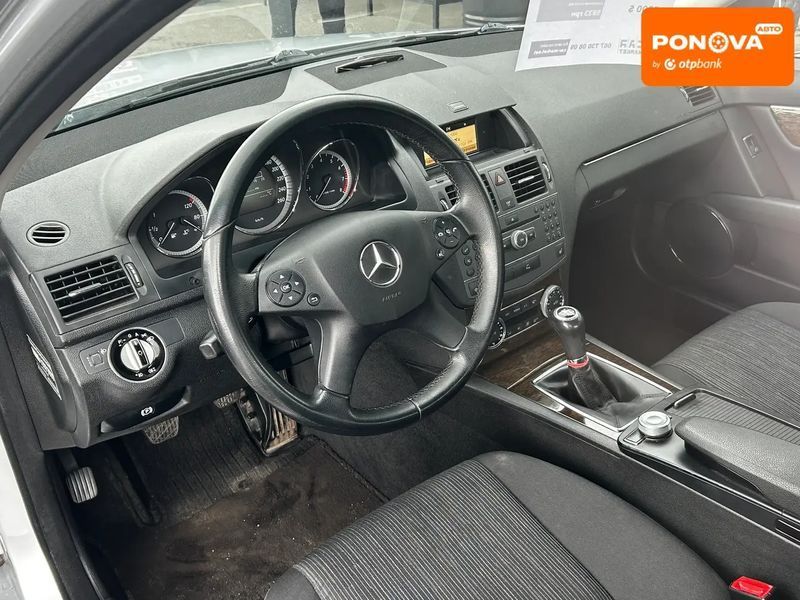 Mercedes-Benz C-Class, 2009 р., Бензин, 239 тис. км, Седан, Сірий, Житомир AT-10414643 фото