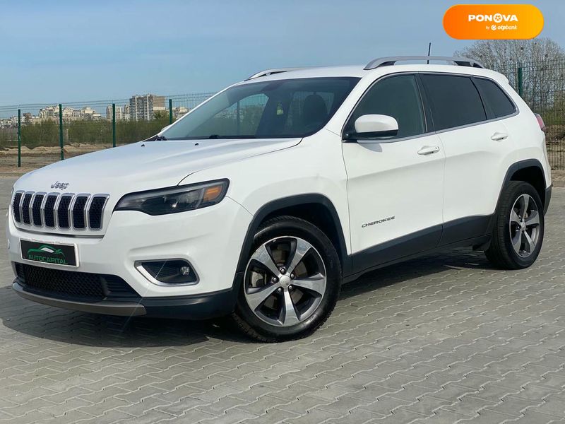 Jeep Cherokee, 2018, Бензин, 2.4 л., 137 тис. км, Позашляховик / Кросовер, Білий, Київ 109318 фото