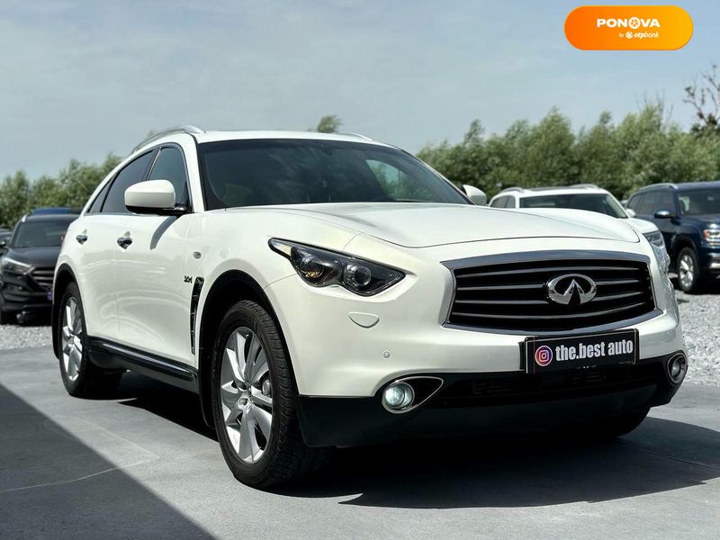 Infiniti QX70, 2016, Дизель, 2.99 л., 155 тис. км, Позашляховик / Кросовер, Білий, Рівне 101430 фото