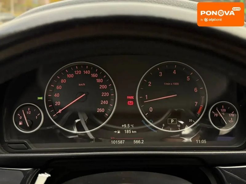BMW 5 Series, 2016 г., Бензин, 102 тыс. км, Седан, Чорный, Кривой Рог AT-10406990 фото