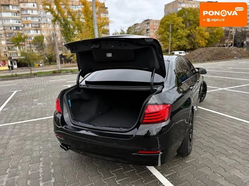 BMW 5 Series, 2016 г., Бензин, 102 тыс. км, Седан, Чорный, Кривой Рог AT-10406990 фото