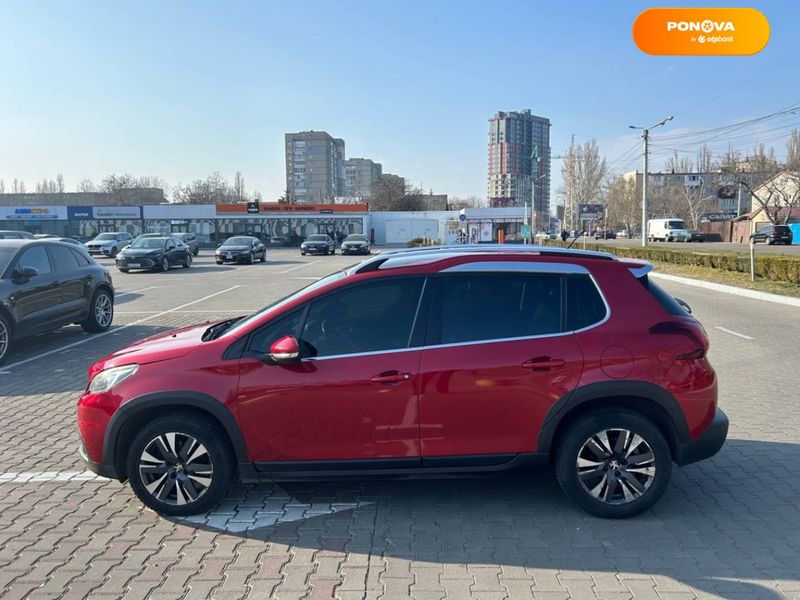 Peugeot 2008, 2016, Бензин, 1.2 л., 101 тис. км, Позашляховик / Кросовер, Червоний, Одеса Cars-Pr-62116 фото