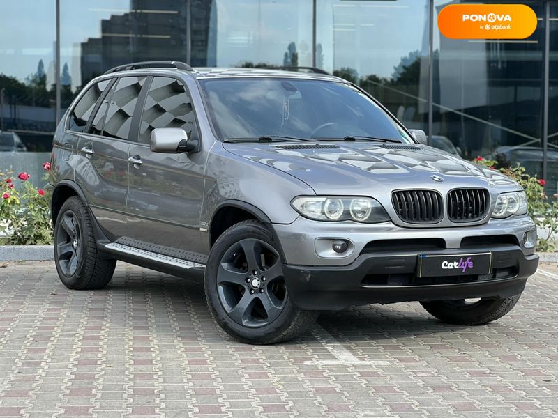 BMW X5, 2004, Дизель, 2.99 л., 390 тис. км, Позашляховик / Кросовер, Сірий, Одеса 110212 фото