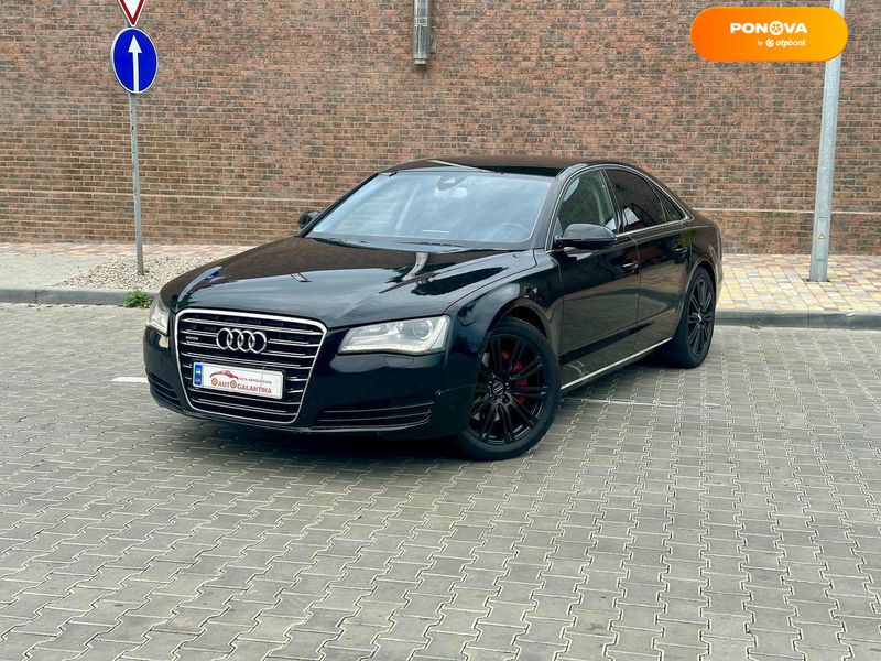 Audi A8, 2011, Дизель, 3 л., 250 тыс. км, Седан, Чорный, Одесса 101734 фото