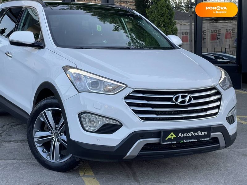 Hyundai Grand Santa Fe, 2015, Дизель, 2.2 л., 230 тыс. км, Внедорожник / Кроссовер, Белый, Киев 51380 фото