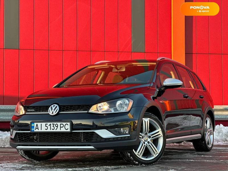 Volkswagen Golf Alltrack, 2017, Бензин, 1.8 л., 130 тыс. км, Универсал, Чорный, Киев 13727 фото