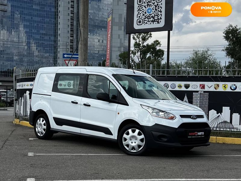 Ford Transit Connect, 2016, Бензин, 2.49 л., 240 тыс. км, Вантажний фургон, Белый, Киев 50750 фото