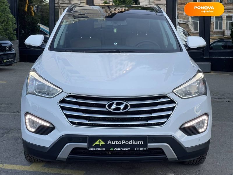 Hyundai Grand Santa Fe, 2015, Дизель, 2.2 л., 230 тыс. км, Внедорожник / Кроссовер, Белый, Киев 51380 фото