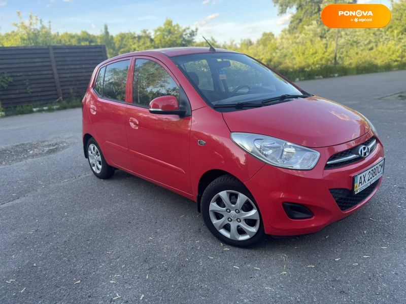 Hyundai i10, 2012, Бензин, 1.1 л., 117 тис. км, Хетчбек, Червоний, Харків 46836 фото