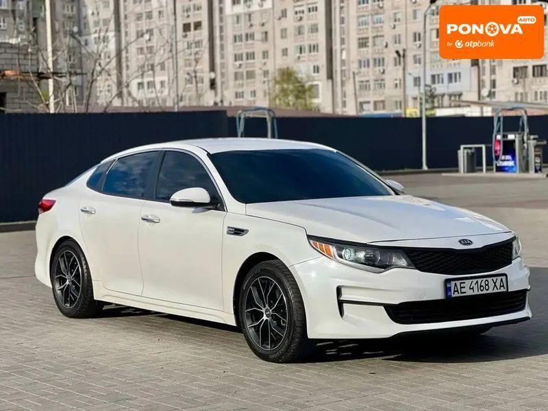 Kia Optima, 2016 г., Бензин, 78 тыс. км, Седан, Белый, Днепр (Днепропетровск) AT-10414692 фото