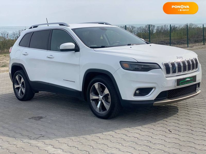 Jeep Cherokee, 2018, Бензин, 2.4 л., 137 тис. км, Позашляховик / Кросовер, Білий, Київ 109318 фото