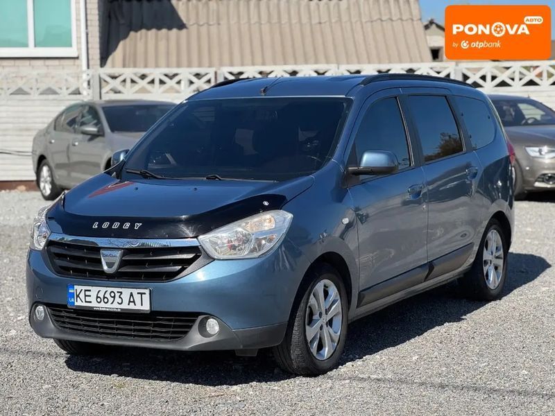 Dacia Lodgy, 2013 р., Бензин, 295 тис. км, Мінівен, Сірий, Дніпро (Дніпропетровськ) AT-10416699 фото