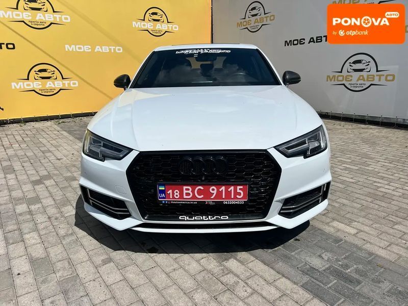 Audi A4, 2017 г., Бензин, 237 тыс. км, Седан, Белый, Ровно AT-10419940 фото
