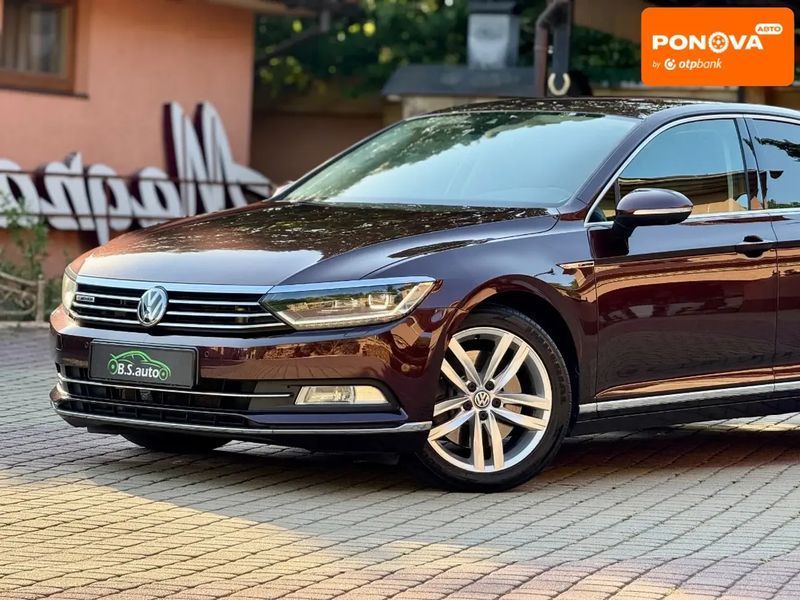 Volkswagen Passat, 2016 г., Дизель, 245 тыс. км, Седан, Красный, Мукачево AT-10402584 фото