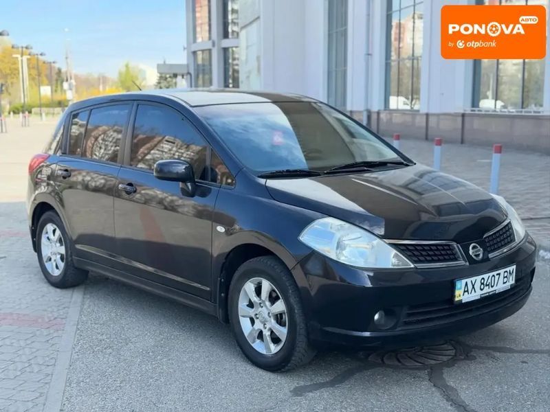 Nissan TIIDA, 2008 р., Бензин, 140 тис. км, Хетчбек, Чорний, Дніпро (Дніпропетровськ) AT-10418050 фото