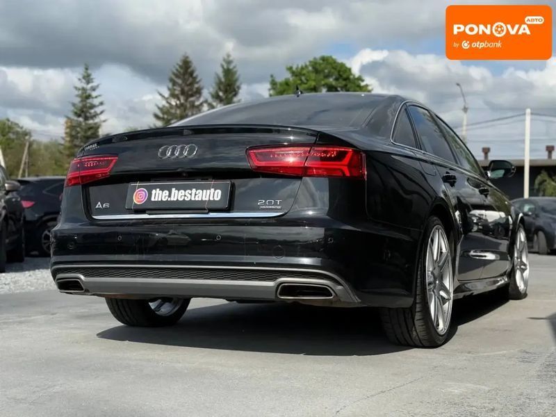 Audi A6, 2015 р., Бензин, 262 тис. км, Седан, Чорний, Рівне AT-10417915 фото