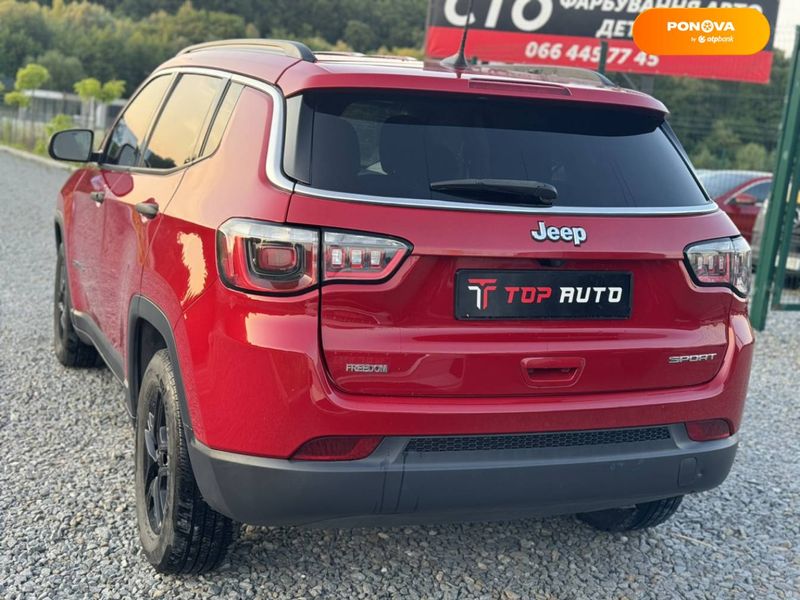 Jeep Compass, 2019, Бензин, 2.4 л., 105 тис. км, Позашляховик / Кросовер, Червоний, Львів 108049 фото