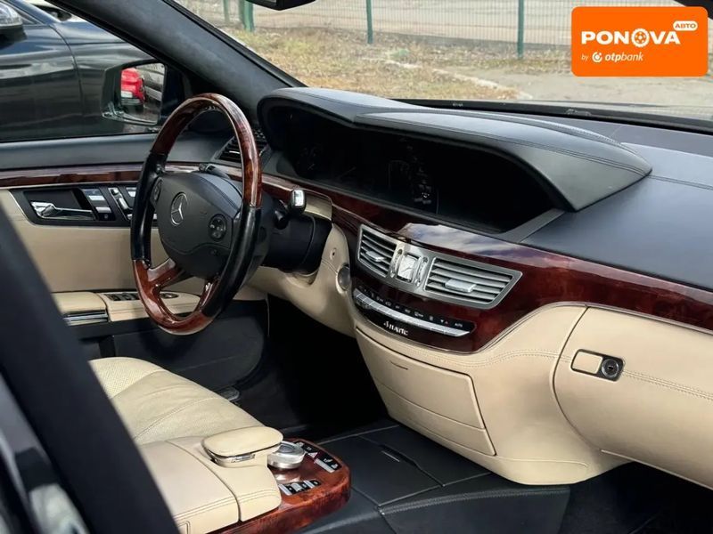 Mercedes-Benz S-Class, 2007 р., Бензин, 260 тис. км, Седан, Чорний, Вінниця AT-10411613 фото