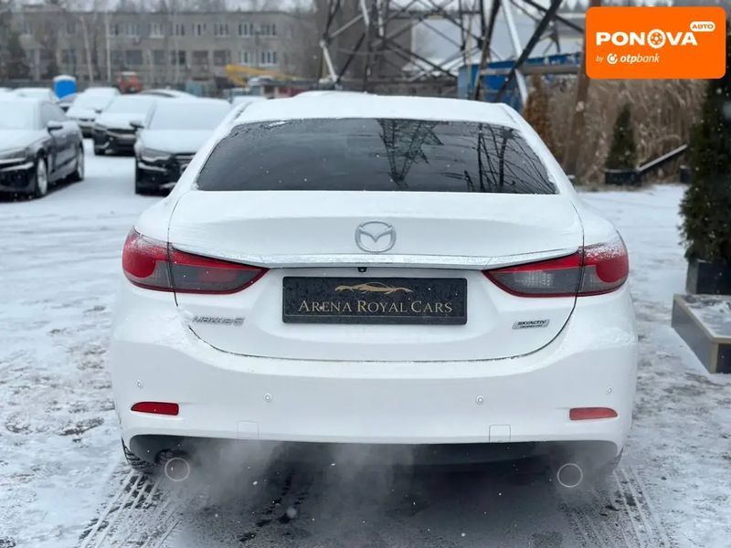 Mazda 6, 2014 г., Бензин, 166 тыс. км, Седан, Белый, Харьков AT-10406937 фото