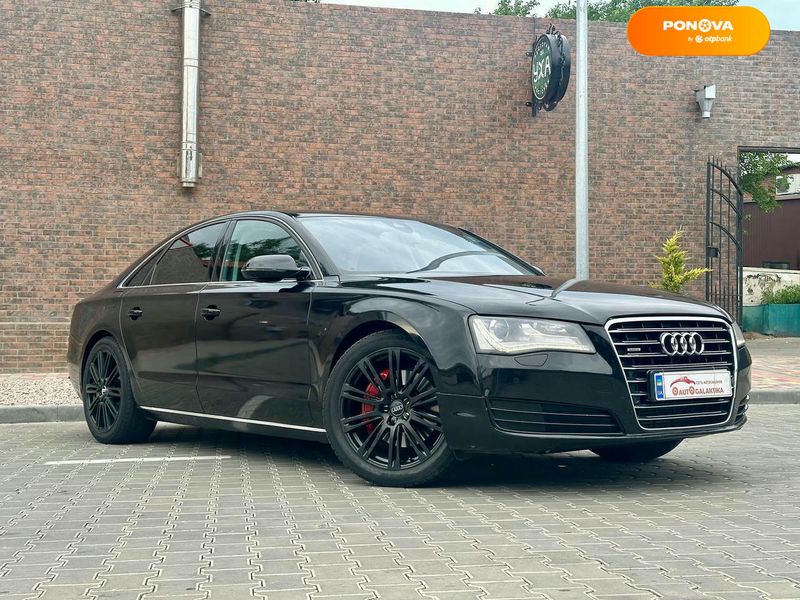 Audi A8, 2011, Дизель, 3 л., 250 тис. км, Седан, Чорний, Одеса 101734 фото