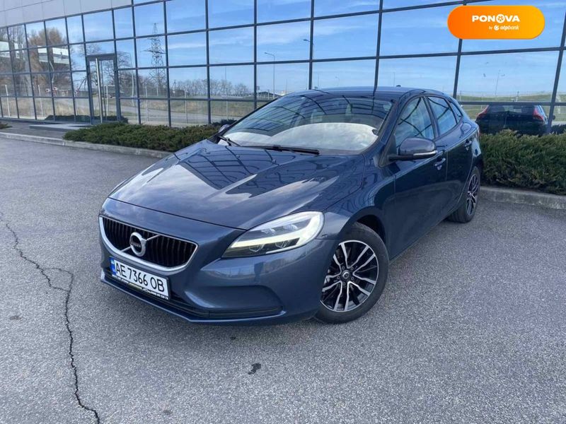 Volvo V40, 2017, Дизель, 2 л., 190 тис. км, Хетчбек, Сірий, Дніпро (Дніпропетровськ) 32495 фото