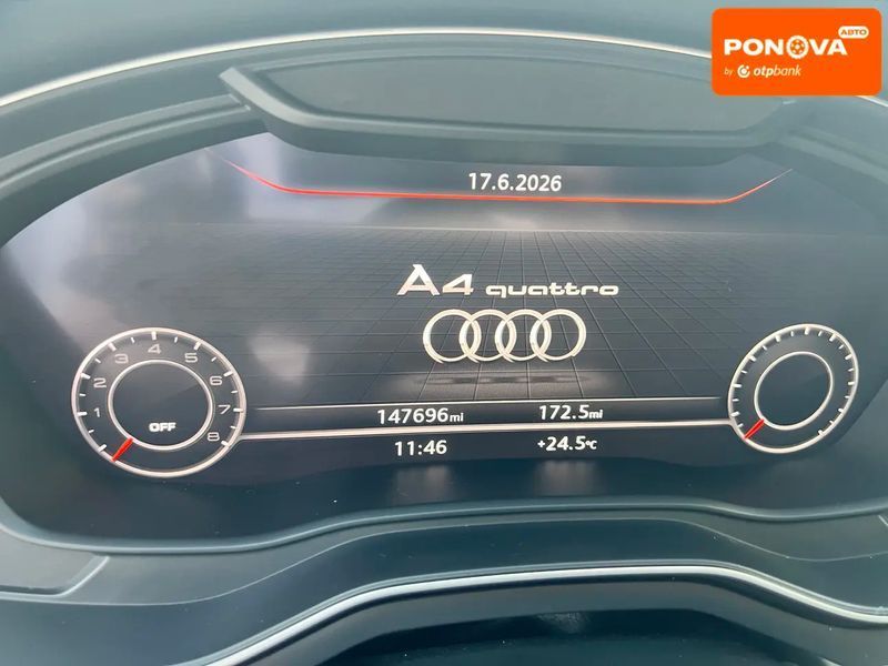 Audi A4, 2017 г., Бензин, 237 тыс. км, Седан, Белый, Ровно AT-10419940 фото