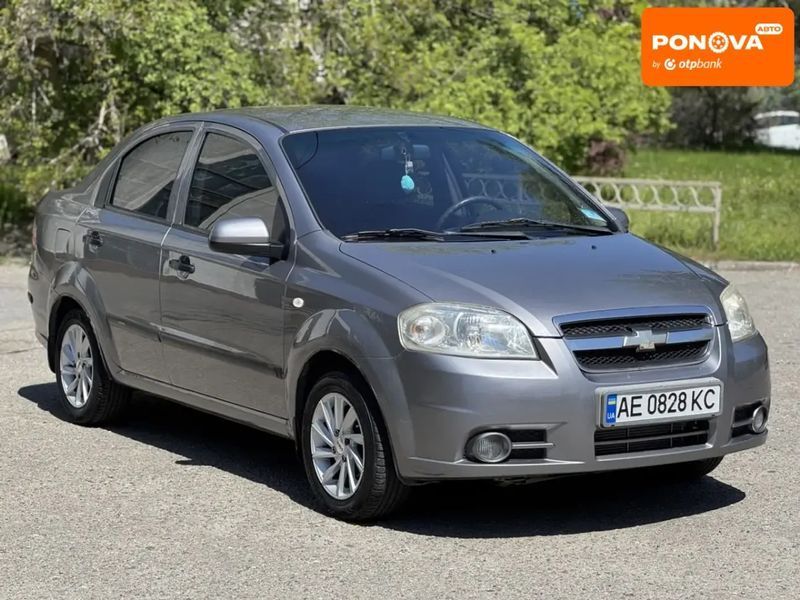 Chevrolet Aveo, 2006 р., Бензин, 221 тис. км, Седан, Сірий, Дніпро (Дніпропетровськ) AT-10418231 фото