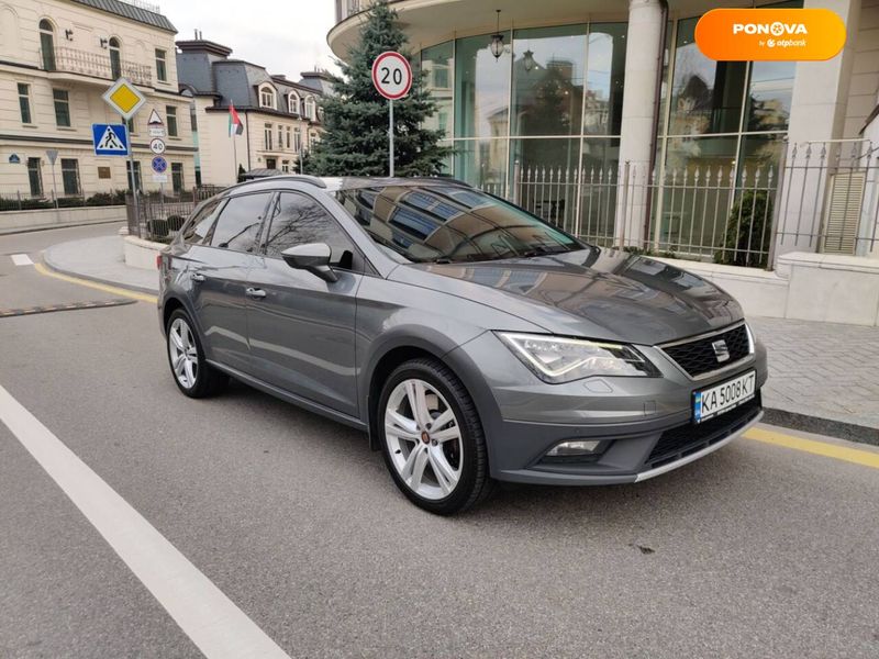 SEAT Leon, 2017, Дизель, 1.97 л., 133 тис. км, Універсал, Сірий, Київ Cars-Pr-65086 фото