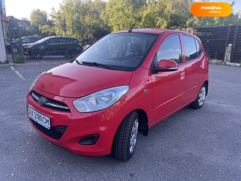 Hyundai i10, 2012, Бензин, 1.1 л., 117 тис. км, Хетчбек, Червоний, Харків 46836 фото