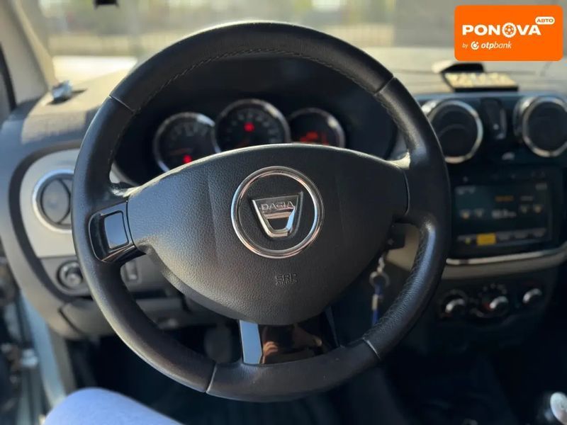 Dacia Lodgy, 2013 р., Бензин, 295 тис. км, Мінівен, Сірий, Дніпро (Дніпропетровськ) AT-10416699 фото