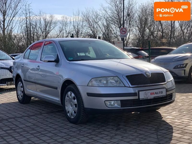 Skoda Octavia, 2007 р., Бензин, 239 тис. км, Ліфтбек, Сірий, Бердичів AT-10404860 фото