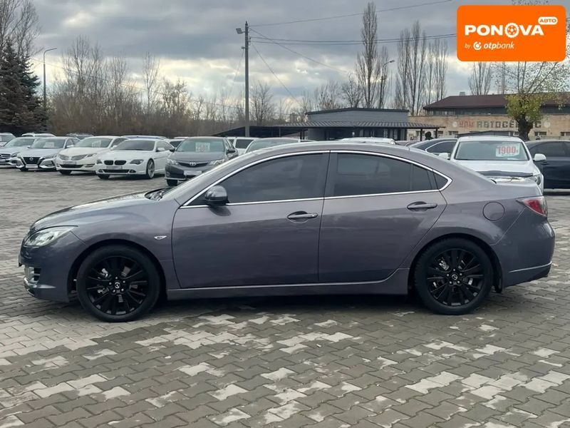 Mazda 6, 2008 р., Газ пропан-бутан / Бензин, 245 тис. км, Седан, Сірий, Кривий Ріг AT-10404812 фото