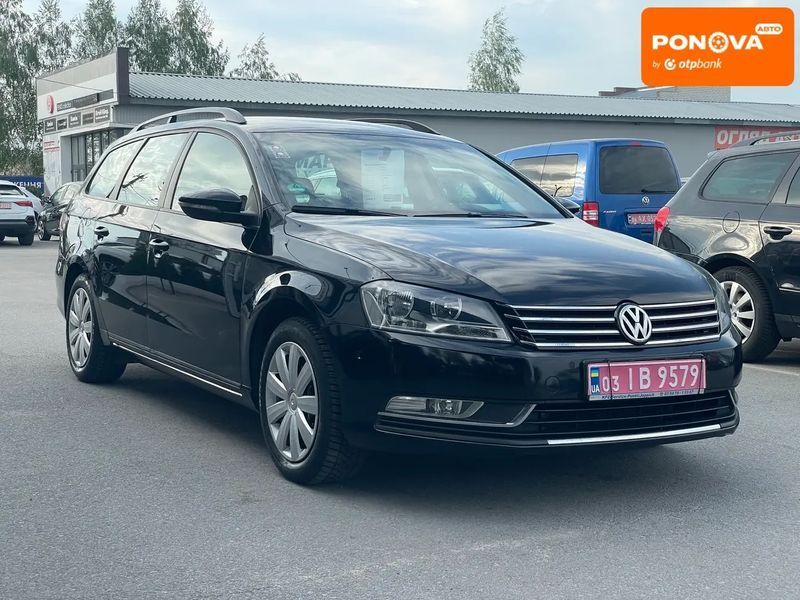 Volkswagen Passat, 2012 г., Бензин, 230 тыс. км, Универсал, Чорный, Житомир AT-10417828 фото