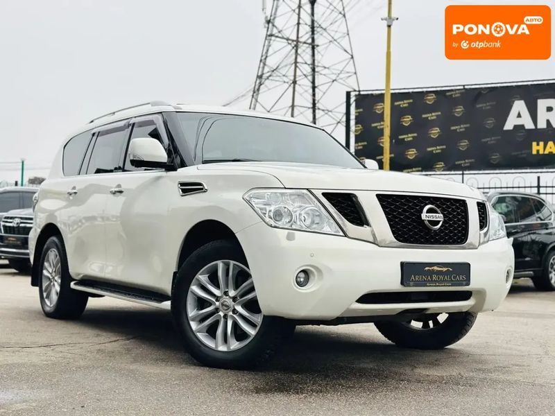Nissan Patrol, 2011 р., Бензин, 319 тис. км, Позашляховик / Кросовер, Білий, Харків AT-10403397 фото