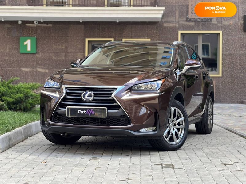 Lexus NX, 2016, Бензин, 2.49 л., 100 тис. км, Позашляховик / Кросовер, Коричневий, Одеса 110216 фото