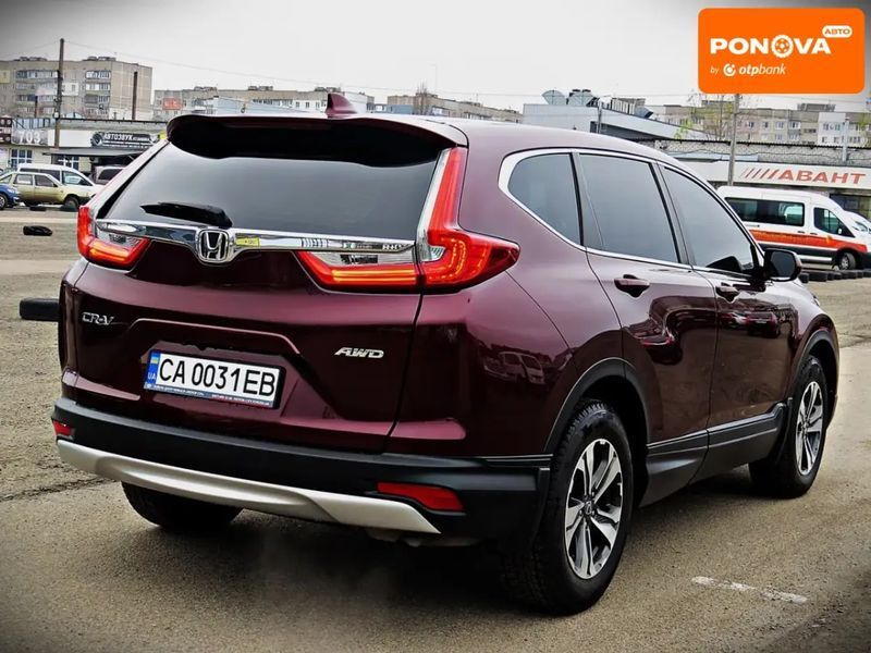 Honda CR-V, 2019 р., Бензин, 154 тис. км, Позашляховик / Кросовер, Червоний, Черкаси AT-10411050 фото