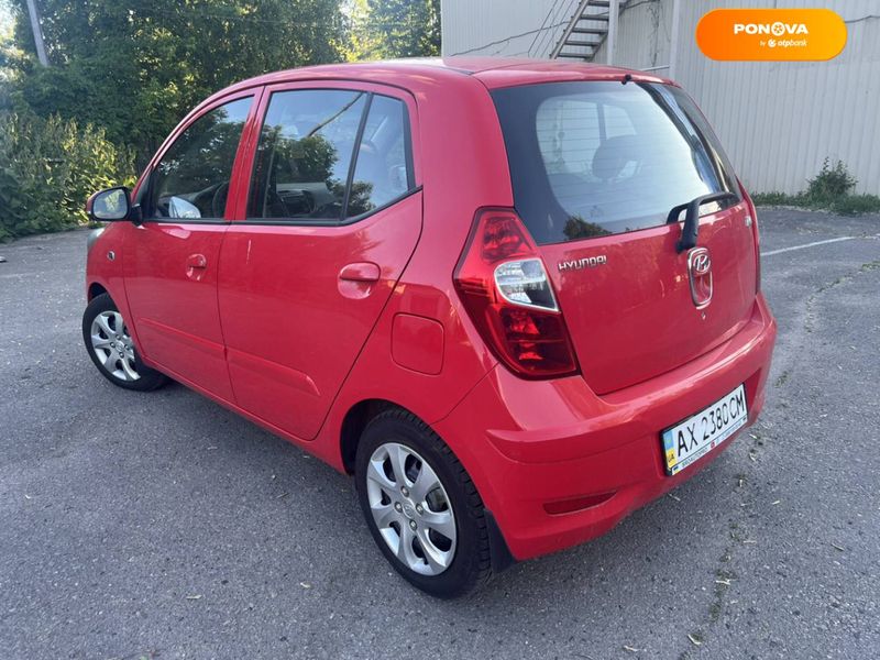 Hyundai i10, 2012, Бензин, 1.1 л., 117 тис. км, Хетчбек, Червоний, Харків 46836 фото