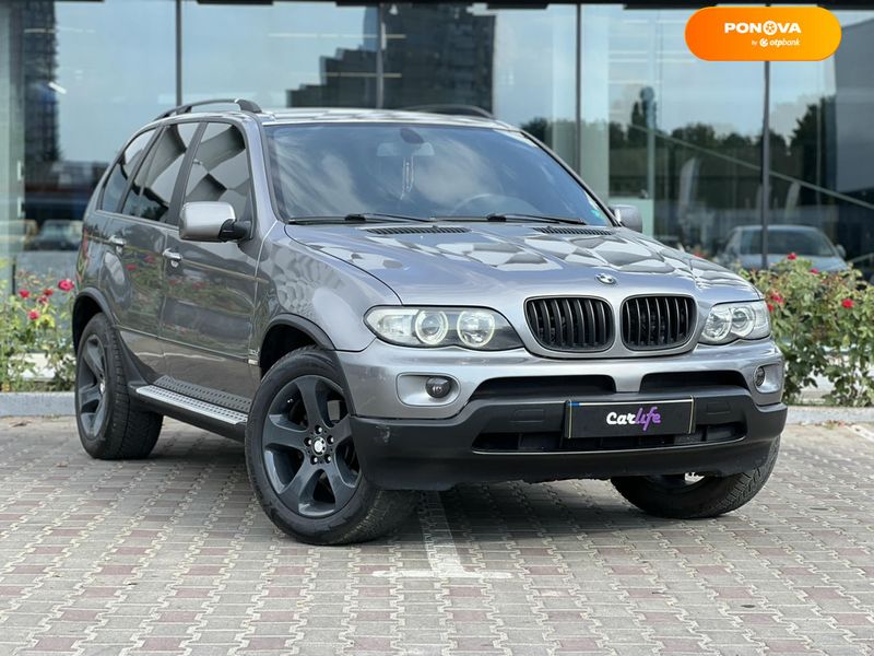 BMW X5, 2004, Дизель, 2.99 л., 390 тис. км, Позашляховик / Кросовер, Сірий, Одеса 110212 фото