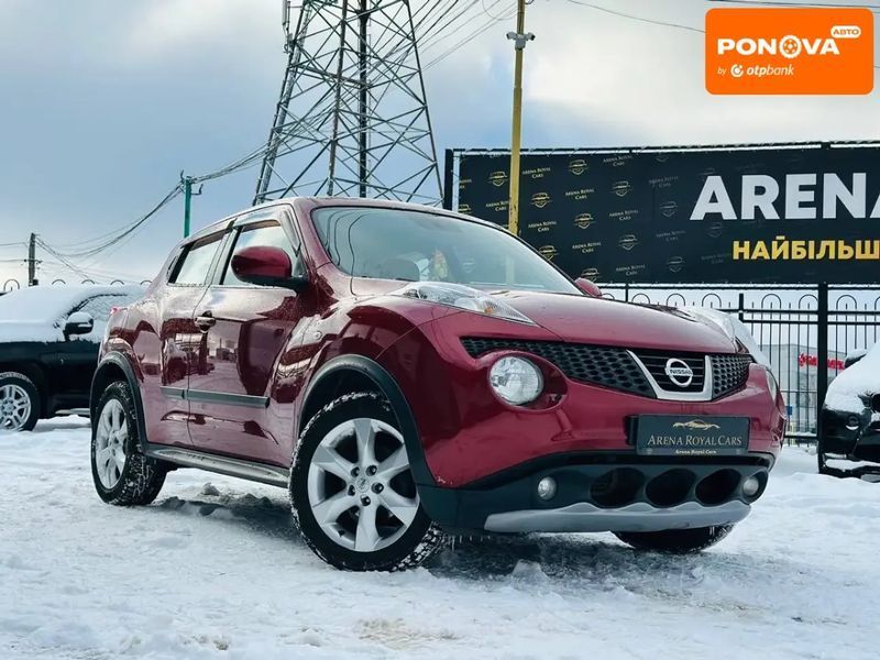 Nissan Juke, 2012 р., Бензин, 165 тис. км, Позашляховик / Кросовер, Червоний, Харків AT-10407014 фото