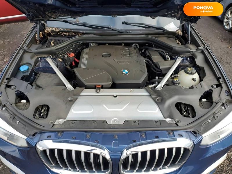 BMW X3, 2021, Бензин, 2 л., 63 тис. км, Позашляховик / Кросовер, Синій, Київ Cars-EU-US-KR-36666 фото
