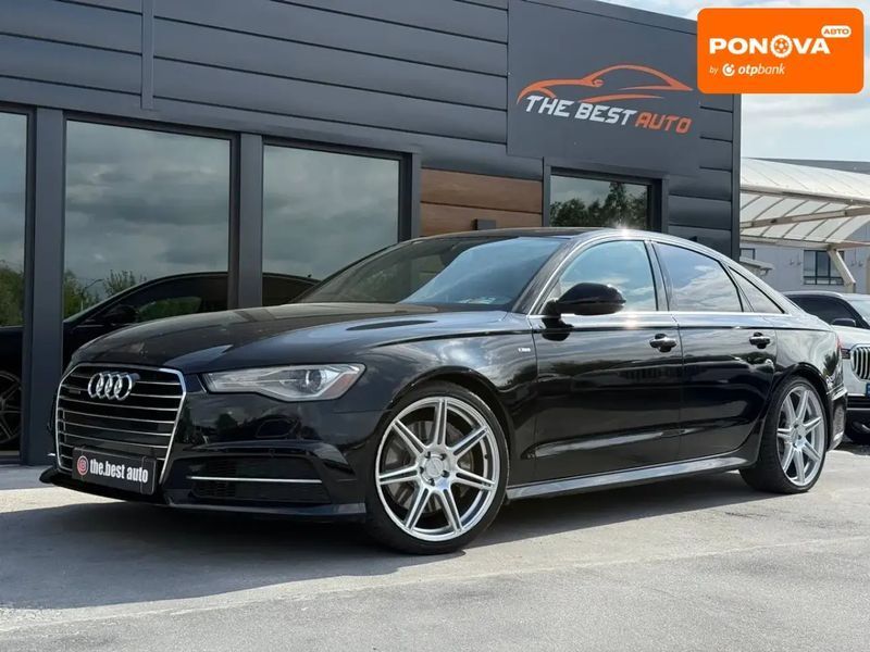 Audi A6, 2015 р., Бензин, 262 тис. км, Седан, Чорний, Рівне AT-10417915 фото