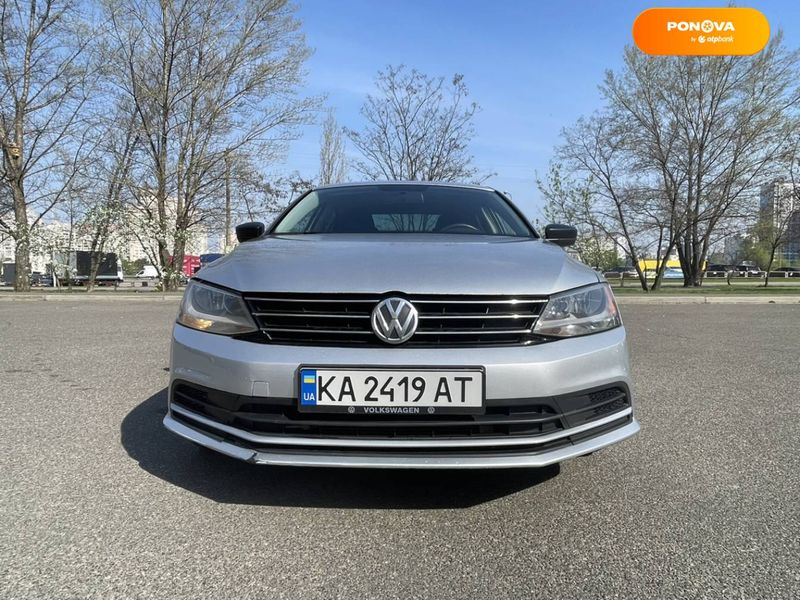 Volkswagen Jetta, 2015, Бензин, 1.39 л., 138 тис. км, Седан, Сірий, Київ 36616 фото