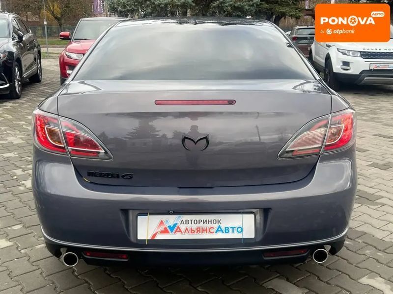 Mazda 6, 2008 р., Газ пропан-бутан / Бензин, 245 тис. км, Седан, Сірий, Кривий Ріг AT-10404812 фото