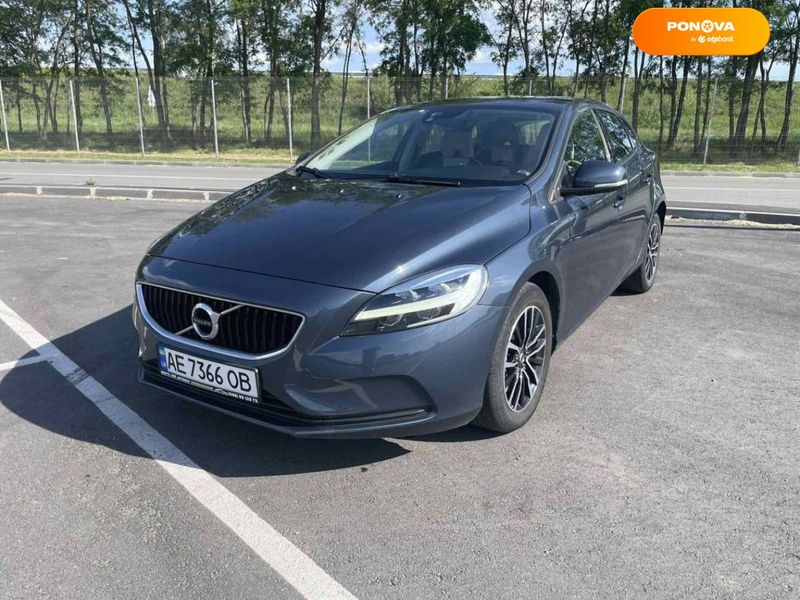 Volvo V40, 2017, Дизель, 2 л., 190 тис. км, Хетчбек, Сірий, Дніпро (Дніпропетровськ) 32495 фото