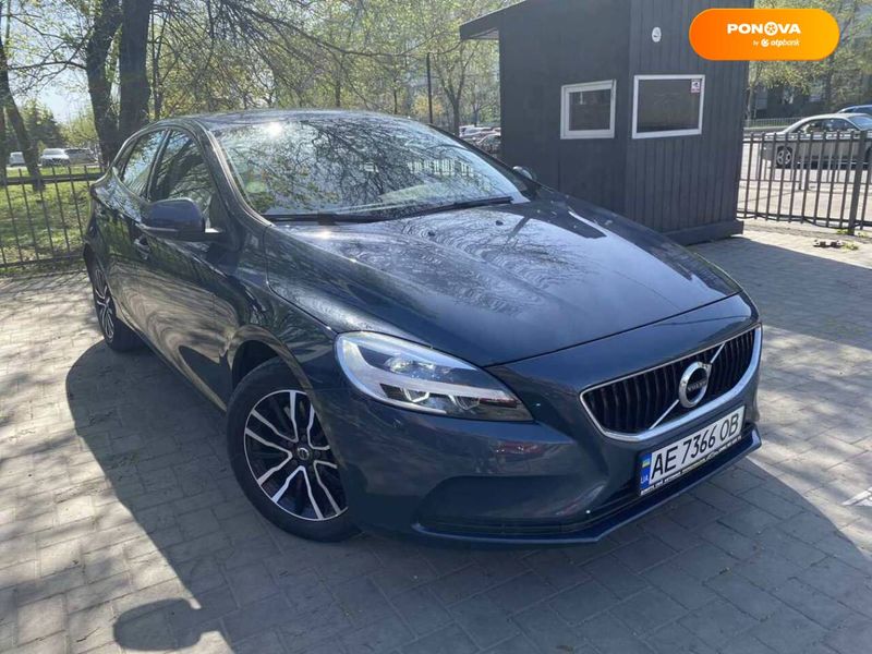 Volvo V40, 2017, Дизель, 2 л., 190 тис. км, Хетчбек, Сірий, Дніпро (Дніпропетровськ) 32495 фото